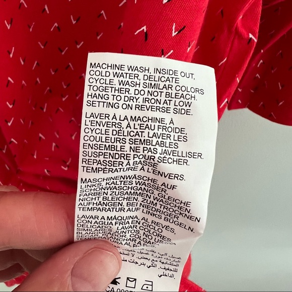 Addition Elle Blue Black Floral Print Long Sleeve Top Size 1X - Picture 7 of 7